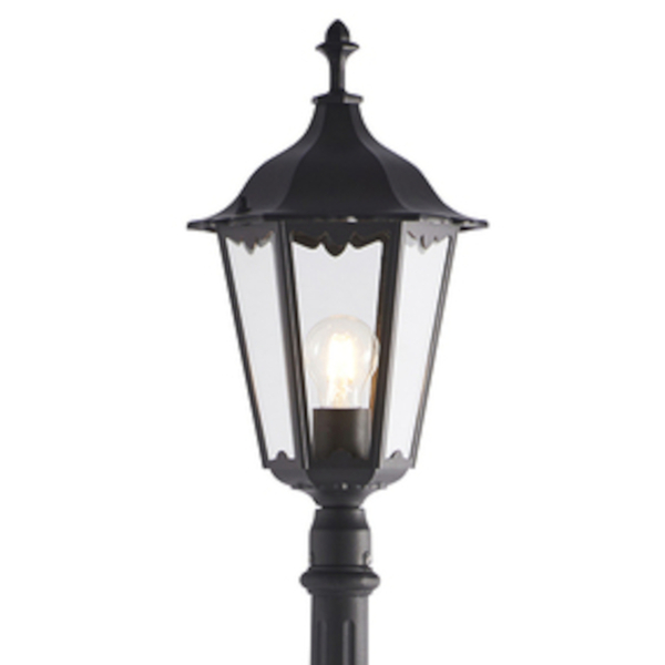 Lampa zewnętrzna stojąca Burnford 76551 Endon do ogrodu IP44 czarna
