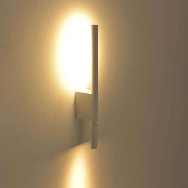 Ścienna lampa do czytania Explore MB81806-WH LED 8W 3000K regulowana metal biała