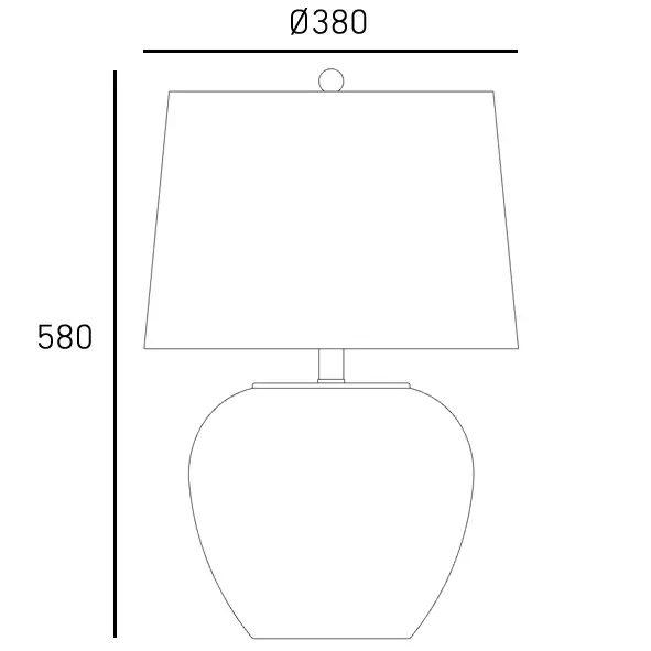 Ceramiczna lampka nocna Rosette T01876BK-WH na sypialni czarna