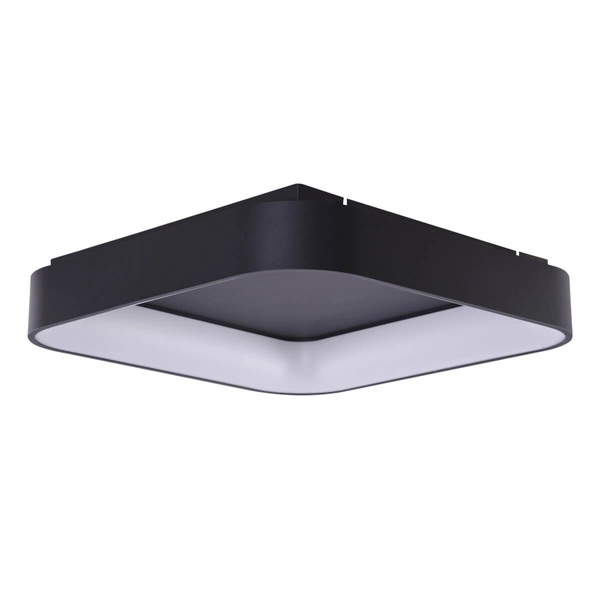 Przysufitowa lampa pokojowa Solvent LED 32W kwadrat czarna