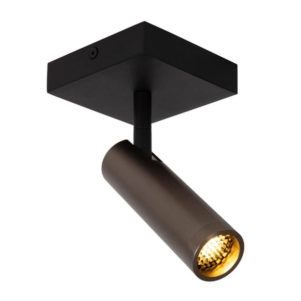 Lampa sufitowa z regulacją GRADO 22974/01/15 do sypialni szara