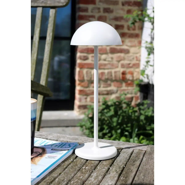Dotykowa lampa stołowa JOY 15500/02/31 Lucide LED 1,5W 3000K IP54 biała