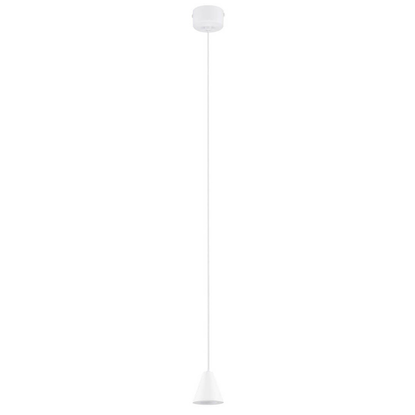 Stożkowa lampa wisząca ACHOCALLA LE44760 LED 5W 3000K biała