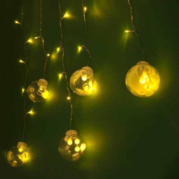 Świetlna girlanda do salonu Wish Balls 325143 LED 3W 2700K przezroczysta