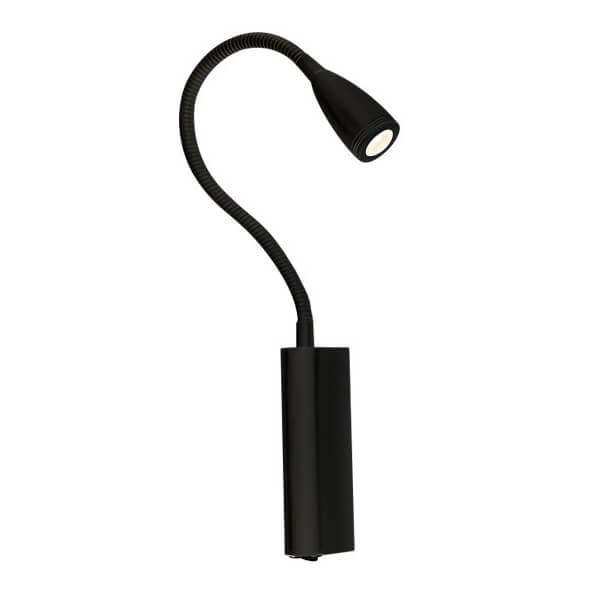 Lampa ścienna Veronica AZ1548 LED 3W 3000K IP44 ruchoma do czytania czarna