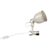 Beżowa lampka biurkowa Flint 3093 regulowana lampa na klips do biura