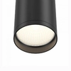 Spot lampa sufitowa plafon metalowa tuba downlight czarna FOCUS OUTLET