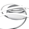 Modernistyczna lampa sufitowa NEMENIA DL106-67051 RL LED 36W 4000K chromowana