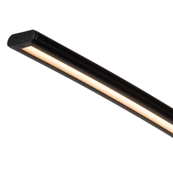 Łukowa lampa podłogowa Curve 44700/11/30 LED 15W 2850K czarna