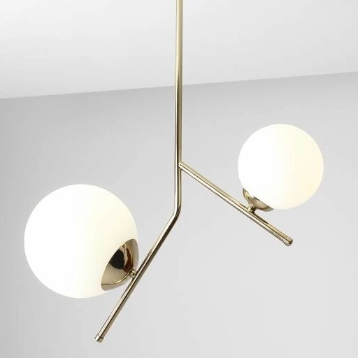 Modernistyczna lampa sufitowa GALLIA 1095PL_H30 Aldex szklane kule białe