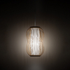 Lampa wisząca Puket 11160 pleciona lampion krata japandi bambusowa biała