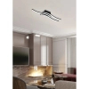 Metalowa lampa sufitowa ROUTE R62473132 czarna 3xLED 15W 3000K IP20