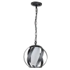 Zewnętrzna lampa wisząca Blacksmith QN-BLACKSMITH-P-OBK IP44 czarny