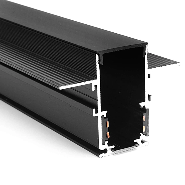 Szynoprzewód magnetyczny 3-fazowy 455 Domeno LED podtynkowy czarny