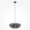 Nowoczesna lampa wisząca Cambio MOD398PL-01GR1 nad wyspę szara