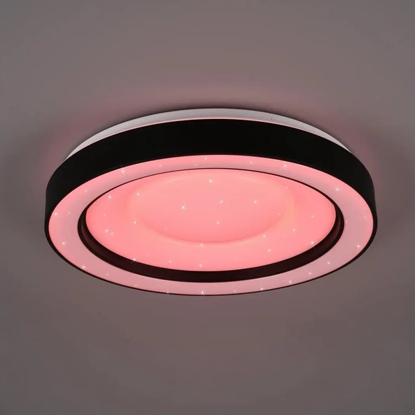 Plafon z funkcją RGB Arco R65091032 RL Light LED 22W 2700-6000K czarny
