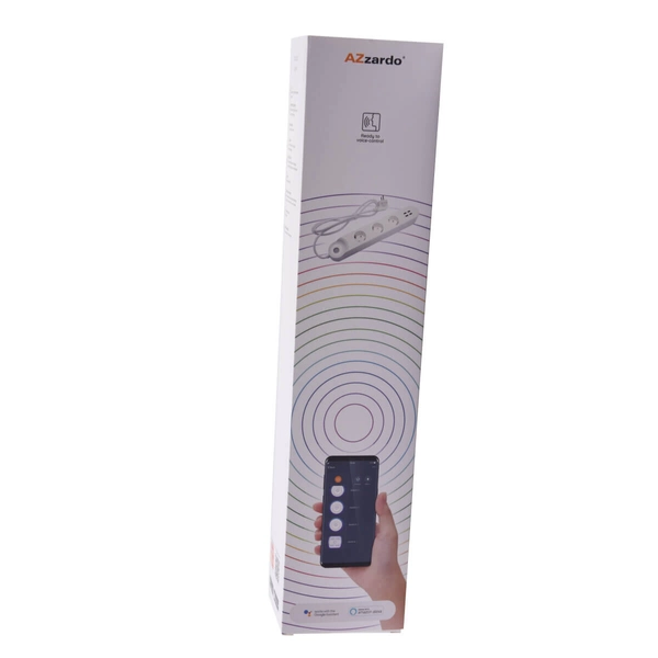 Potrójna listwa z gniazdkami POWER AZ3477 Azzardo wifi biały