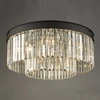 Sufitowa lampa kryształowa Celeus CEL4822 czarny przezroczysty