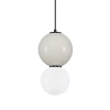 Wisząca lampa okrągła JORELIA LE45250 LED 6W 3000K szklana szara biała