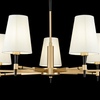 LAMPA sufitowa ZARAGOZA H001CL-07BS Maytoni abażurowa OPRAWA klasyczna mosiądz