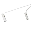 Sufitowa LAMPA regulowana EYE SUPER 6491 Nowodvorski metalowa OPRAWA tuby na wysięgnikach biała