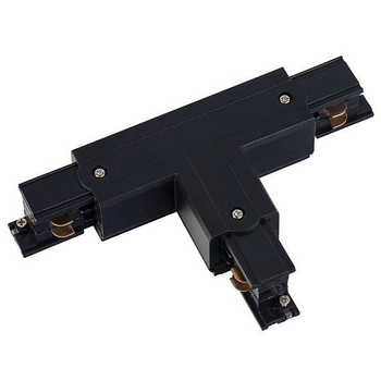 T-ŁĄCZNIK szynoprzewodu uziemienie zewnętrzne - lewe 8244 Nowodvorski do 3-fazowej szyny natynkowej 230V czarny