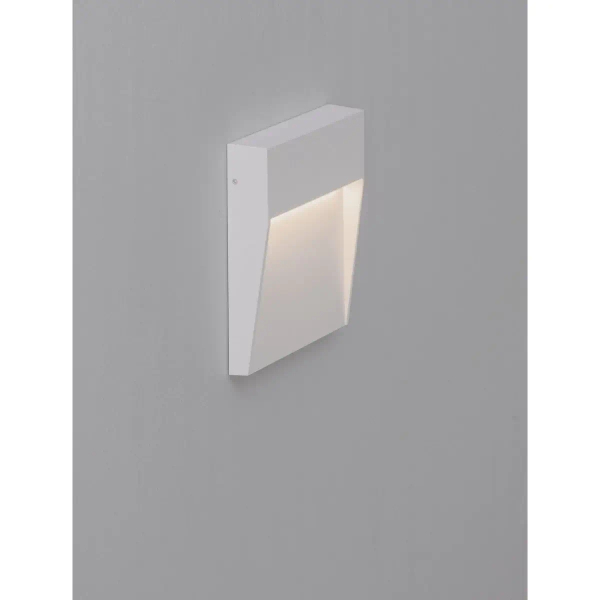 Ścienna lampa na taras LORCENA LE75297 LED 5W 3000K IP54 biała