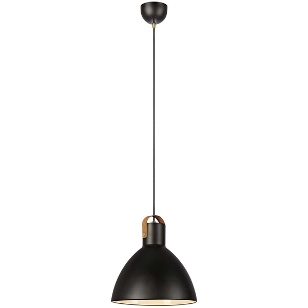 LAMPA wisząca EAGLE 106552 Markslojd metalowa OPRAWA zwis kopuła czarna