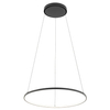Lampa ring wisząca salonowa Circolo 10812 Nowodvorski LED 21W 3000K czarna
