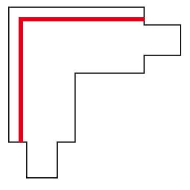 Kątowy L-ŁĄCZNIK uziemienie lewe CTLS POWER L CONNECTOR 8706 Nowodvorski do 3-fazowej szyny natynkowej 230V czarny