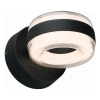 Lampa elewacyjna DONUT czarna 9117 2xLED 12W 3000K IP54 na taras