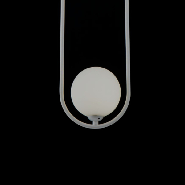 LAMPA wisząca RING MOD013PL-02W Maytoni modernistyczna OPRAWA zwis szklane kule białe