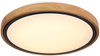 Plafon okrągły Bruno 41764-12 ekologiczny LED 12W 3000-4500-6000K drewniany