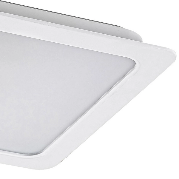 Plafon lampa kwadratowa Shaun 3169 LED 18W 4000K sufitowa do holu biała