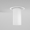 Punkotwa lampa sufitowa Focus S C048CL-U-1W Maytoni wpust biały
