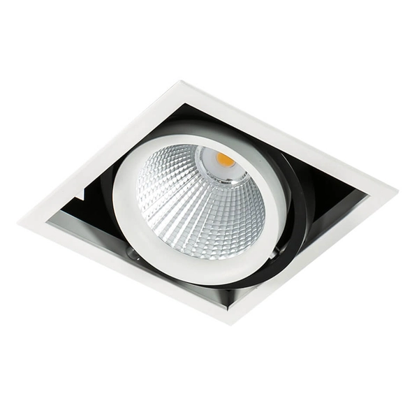 Regulowana lampa sufitowa Vertico GL7108-1/18W 4000K WH+BL LED 18W biała