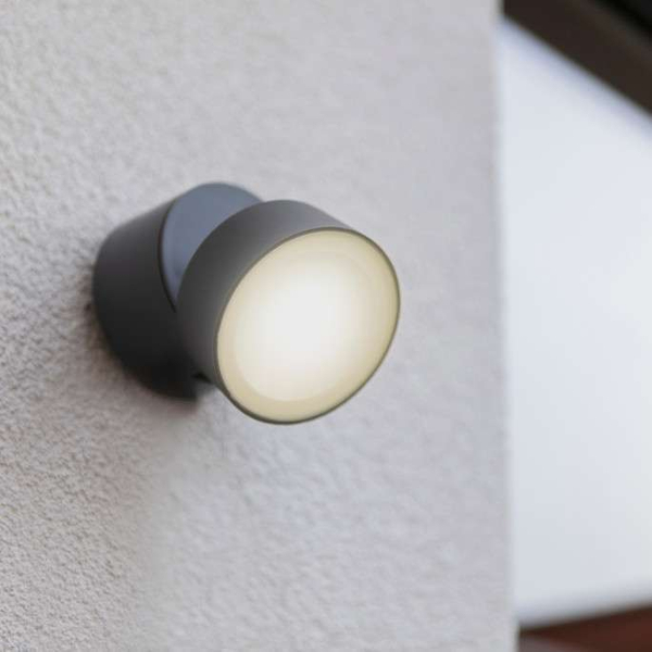 Lampa ścienna TRUMPET 5626101125 LED 8W 4000K elewacyjny IP54 grafitowy
