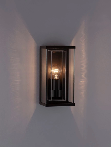 Lampa ścienna zewnętrzna CHETUMAL LE708 Luces Exclusivas IP65 grafitowa