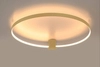 Lampa ring sufitowo-ścienna Rio TH.224 Thoro LED 30W 3000K do salonu złota