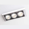 LAMPA sufitowa KOGA 7127 Shilo reflektorowa OPRAWA ścienna KINKIET prostokątny biały