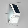 Elewacyjna lampa solarna  DIADEMA R23146101 LED 3,5W 4000K IP44 biały szary