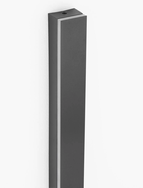 Nowoczesny kinkiet salonowy Cerro listwa LED 21W 3000K czarna