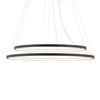 Lampa wisząca ring Agari Multi 5432 Shilo LED 127W 3000K koła czarne