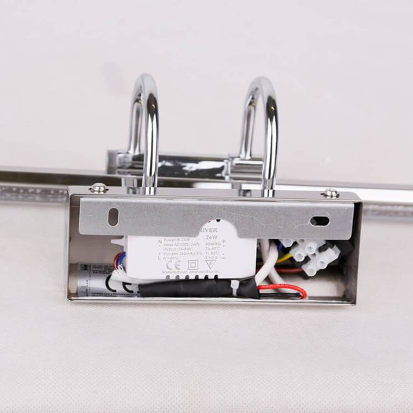 Regulowany kinkiet nad lustro Gizel 20-32591 LED 7W 6500K chrom