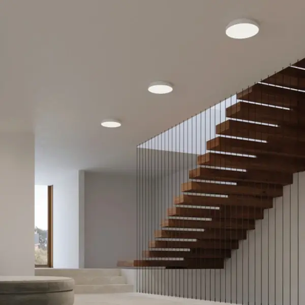 Hermetyczna lampa sufitowa BLOS biała do ogrodu IP54 LED 23W 3000K 47019-M930-D9-00-13