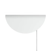 Przyścienna lampa do sypialni Model 2412401001 metalowa biały