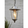 Zewnętrzna lampa wisząca Klien YG-865-SS Endon IP44 srebrna przezroczysta