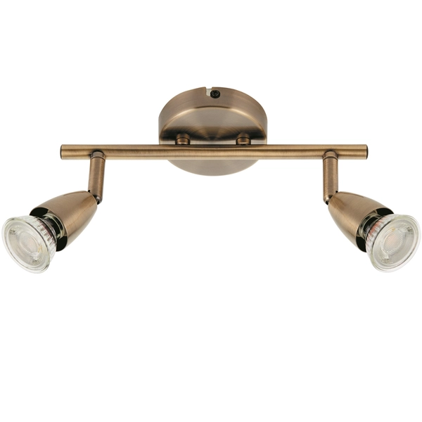 Sufitowa lampa reflektorowa Amalfi 60999 Saxby ściemniacz mosiądz