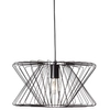 Designerska lampa wisząca George 99247/06 druciana czarna