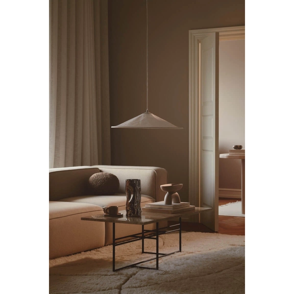 Wisząca lampa kapelusz Hill 2420073001 japandi biały